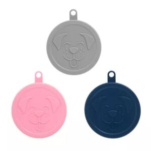 Top Paw® Dog Face Pet Food Can Covers - 5 Pack